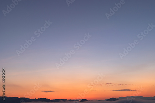 beautiful colorful sunset or sunrise sky for background