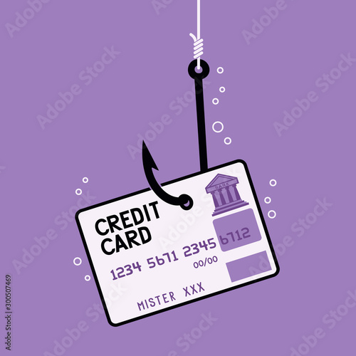 A credit card is bait to catch debtors.