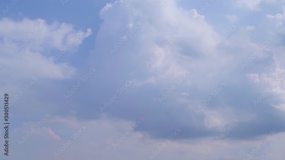 time lapse Cumulus clouds fly by quickly. Me each other. time lapse Cumulus clouds fly by quickly. Me each other.