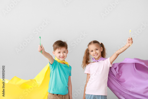 Portrait of little children...