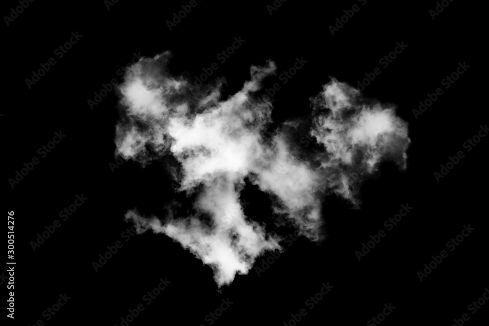 Textured Smoke,cloud isolated on black background,Abstract white Textured Smoke,cloud isolated on black background,Abstract white