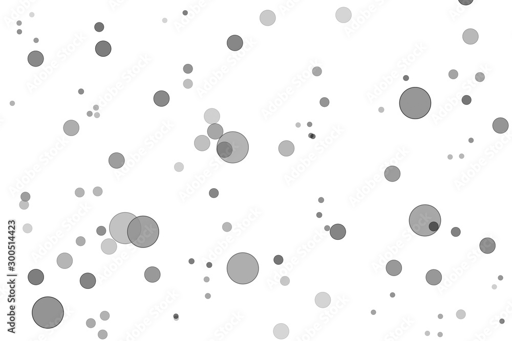 White black bokeh isolated on white background White black bokeh isolated on white background