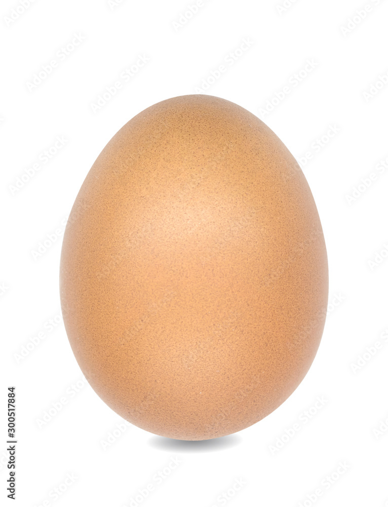 Chicken eggs on a white background Chicken eggs on a white background