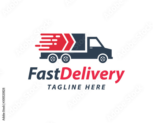 Fast Delivery Logo Template Design Vector,Fast Moving Logo, Symbol, Icon