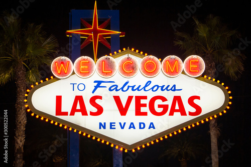Welcome to Fabulous Las Vegas Nevada Neon Sign.