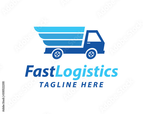 Fast Delivery Logo Template Design Vector,Fast Moving Logo, Symbol, Icon