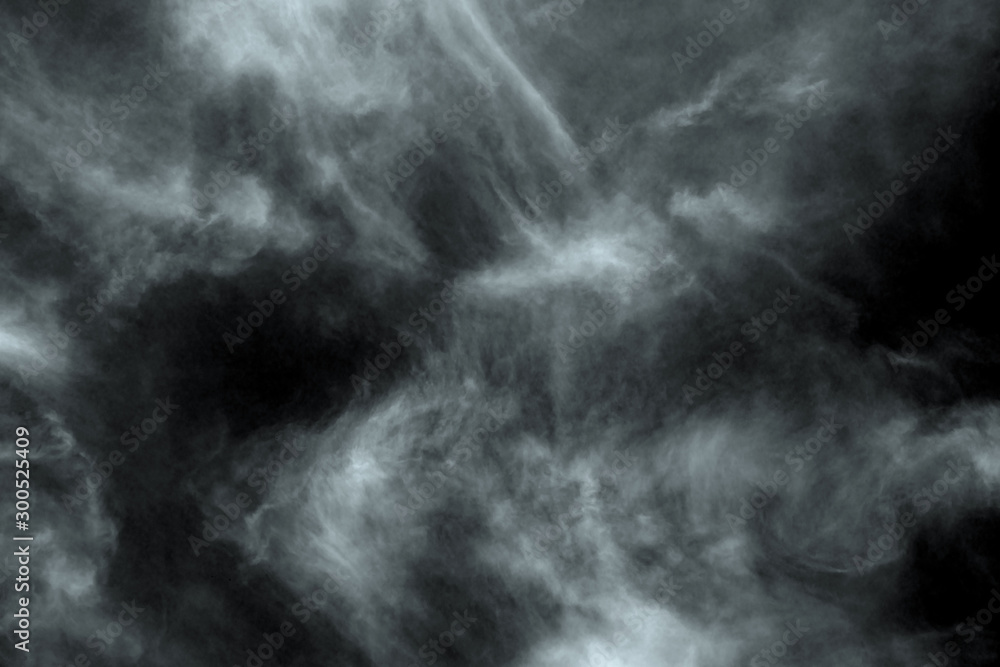 Textured cloud,Abstract black,isolated on black background Textured cloud,Abstract black,isolated on black background