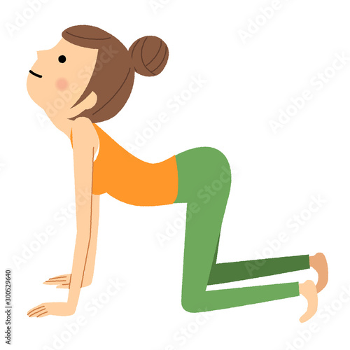 yoga9ヨガ　猫のポーズ