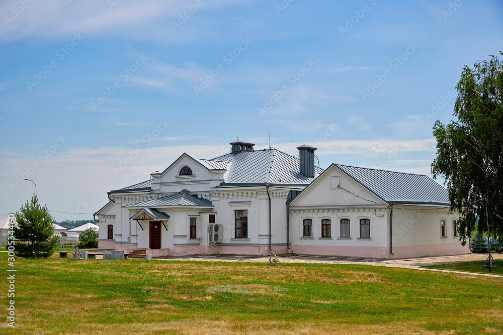 Administration building in Bulgar. Historical and archaeological complex Bulgar, Russia, Tatarstan. Administration building in Bulgar. Historical and archaeological complex Bulgar, Russia, Tatarstan.