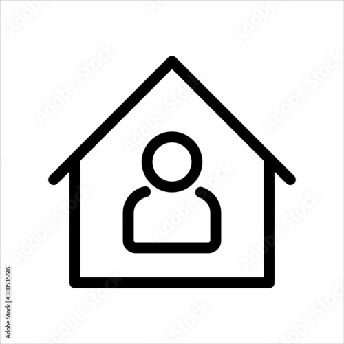 Home, house, landlord, property, tenant icon