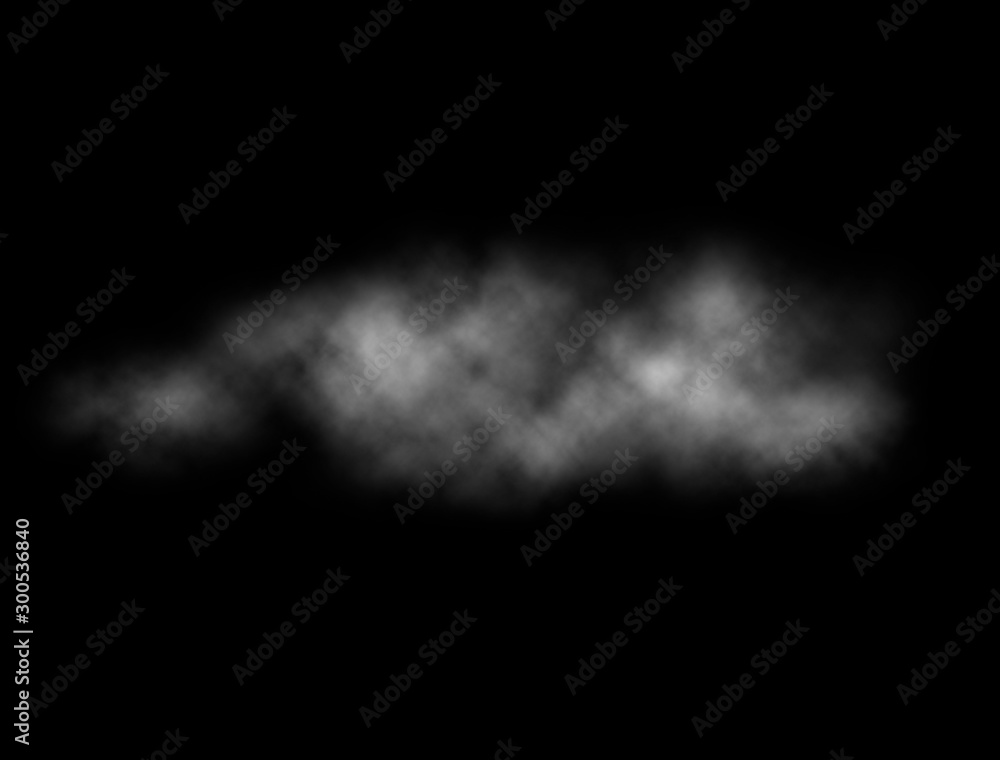 White cloud background. Clouds brush