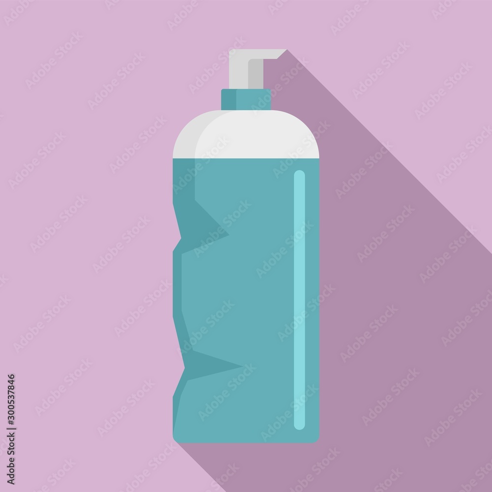 Used dispenser bottle icon. Flat illustration of used dispenser bottle vector icon for web design Used dispenser bottle icon. Flat illustration of used dispenser bottle vector icon for web design