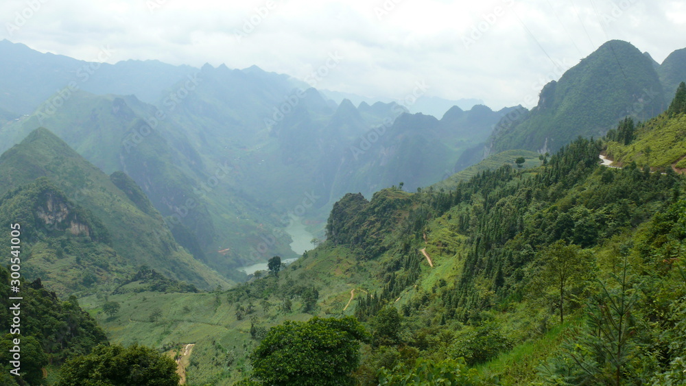 Vietnam, landscape, mountains, Ha Giang Province, hiking, traveling, 