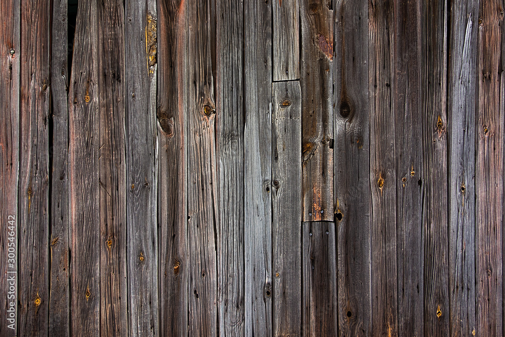 Aged wood boards wall background. Dark texture backdrop Aged wood boards wall background. Dark texture backdrop