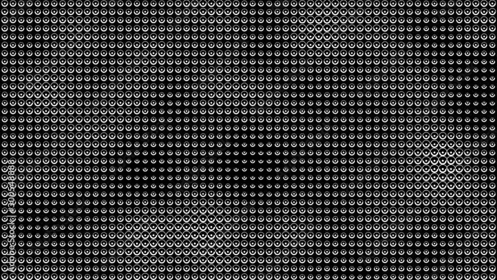 Dot Screen Looping Pattern Dot Screen Looping Pattern