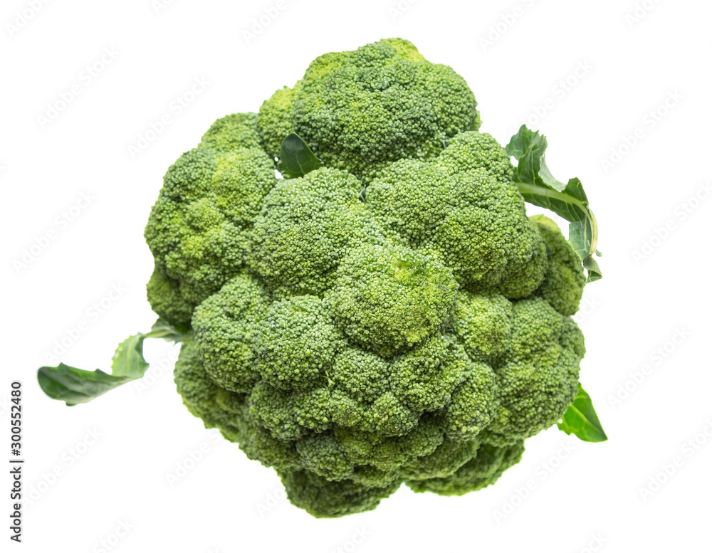 broccoli cabbage on white background broccoli cabbage on white background