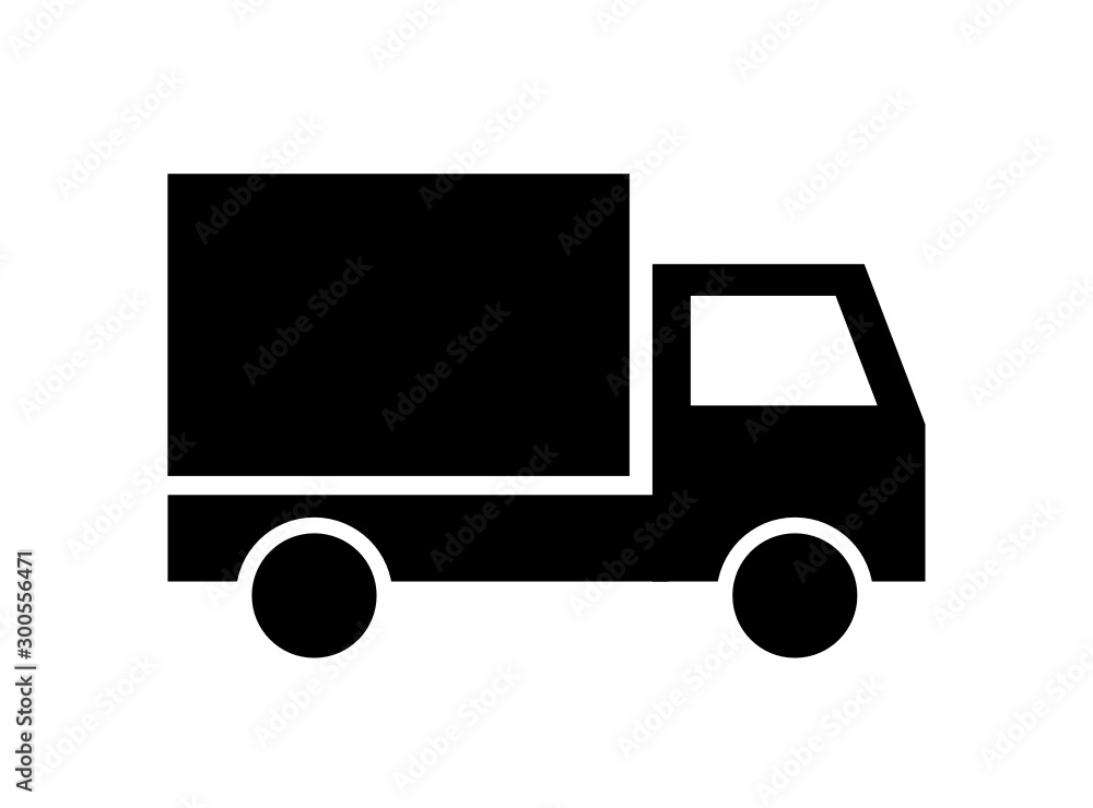 samochód dostawczy ikona