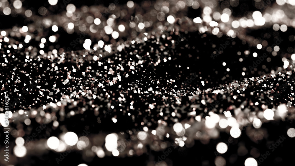 Luxury glitter background. 3d illustration, 3d rendering. Luxury glitter background. 3d illustration, 3d rendering.