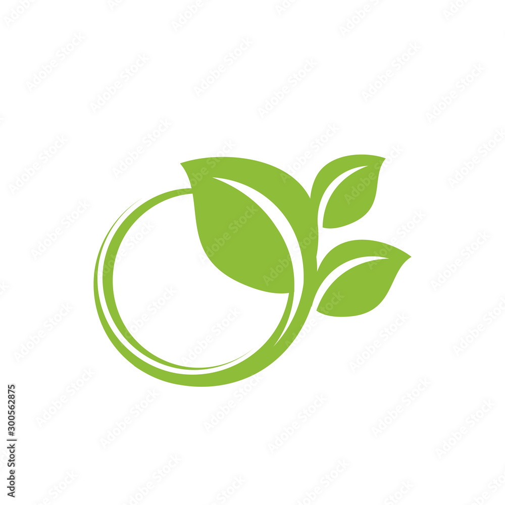 nature green leaf element vector icon. green leaves vector symbol nature green leaf element vector icon. green leaves vector symbol