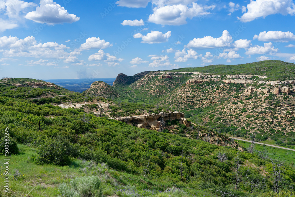 Scenery in Mesa Verde National Park