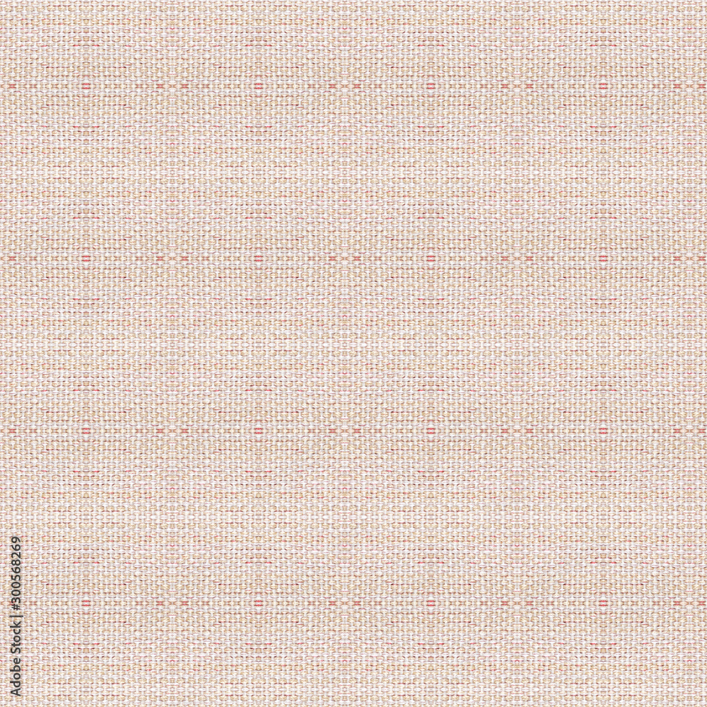 Fototapeta premium fabric with abstract pattern. seamless fiber texture polyester close-up. fine grain felt beige fabric background.