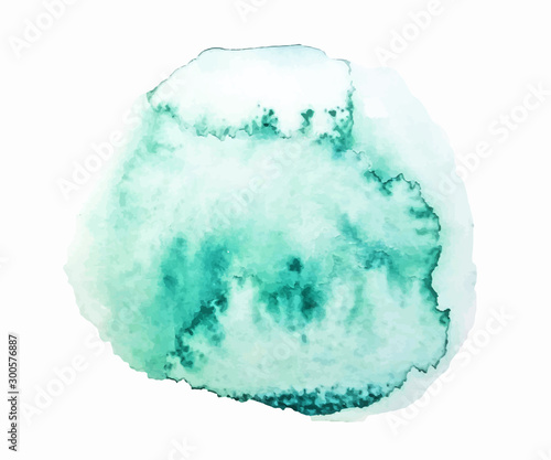 Abstract watercolor art hand paint on white background, watercolor background.