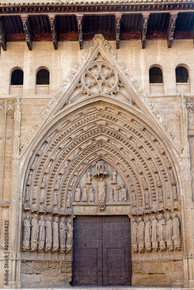 Portada Catedral de Huesca