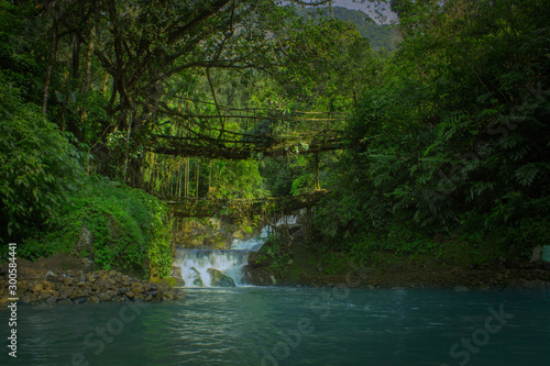 double deck root bridge meghalaya 