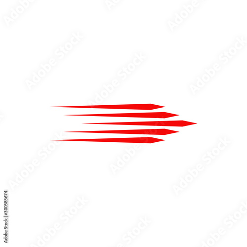 Speed rapid icon logo design vector template