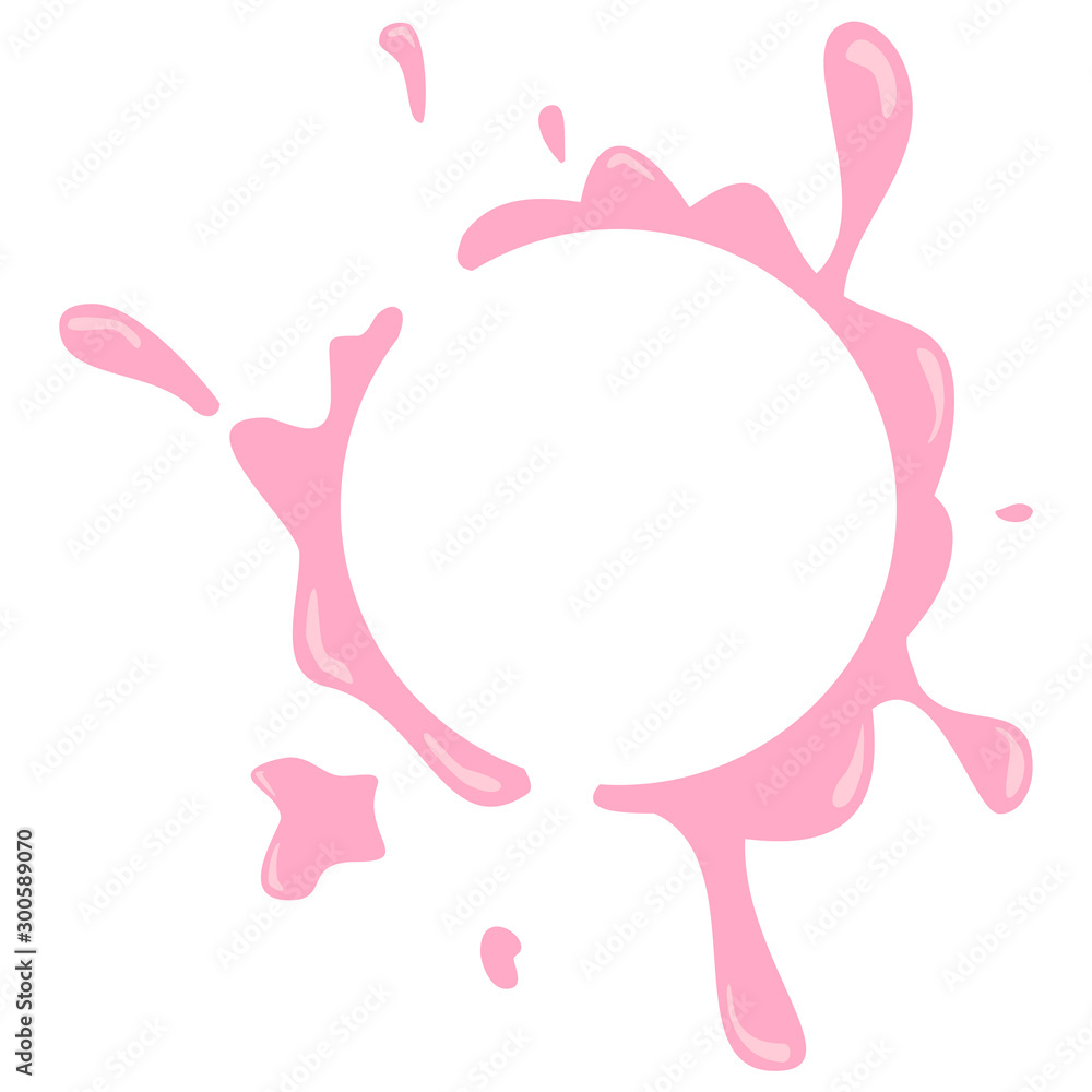 Bursting bubble gum sticker for design. Cartoon template isolated on white background. Color tag / badge / icon / label . Vector sale illustration for store . Bubble 2. Bursting bubble gum sticker for design. Cartoon template isolated on white background. Color tag / badge / icon / label . Vector sale illustration for store . Bubble 2.