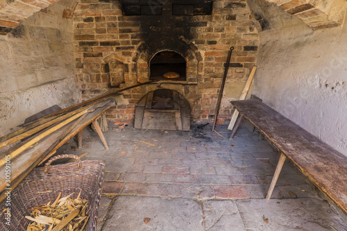 Bad Windsheim, Germany - 16 October 2019: Interior views of a german village house. photo