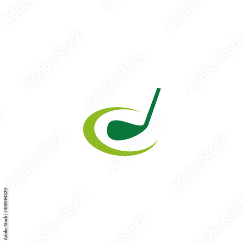 Golf logo icon design vector template