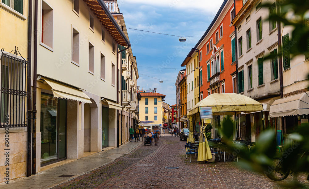 Typical street of Pordenone