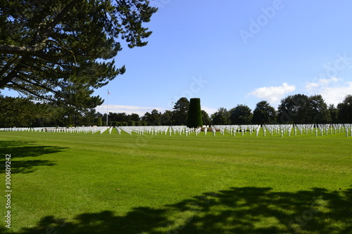 Normandy American cemetery Colleville-sur-Mer France