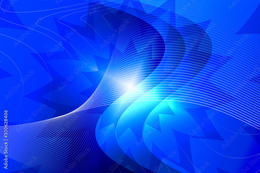 Fototapeta premium abstract, blue, light, design, wallpaper, illustration, wave, backdrop, water, art, curve, color, digital, space, white, texture, graphic, shape, sky, christmas, pattern, decoration, backgrounds