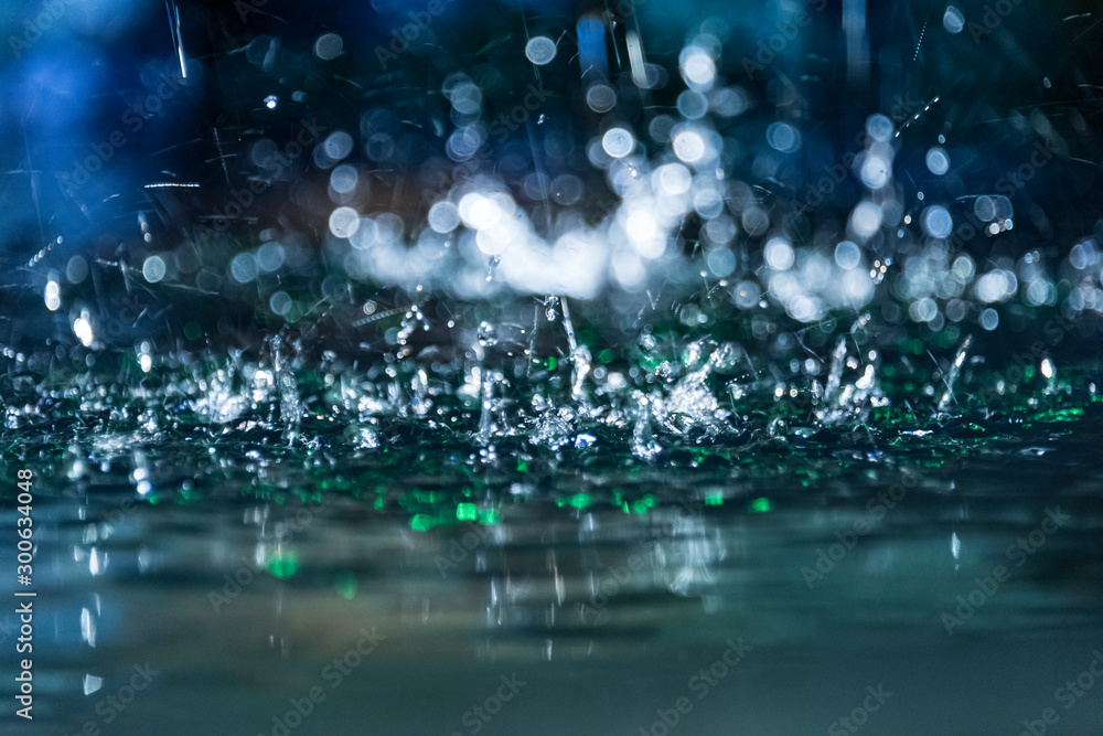 Water splashes Water splashes
