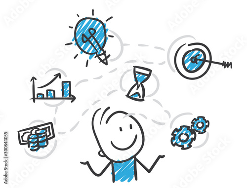 Stickman Blue: Plan, Success. (Nr. 203)	