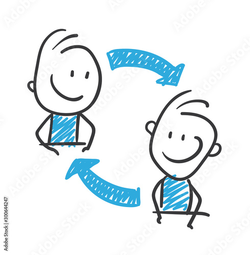 Stickman Blue: Circulation, Changel. (Nr. 209)