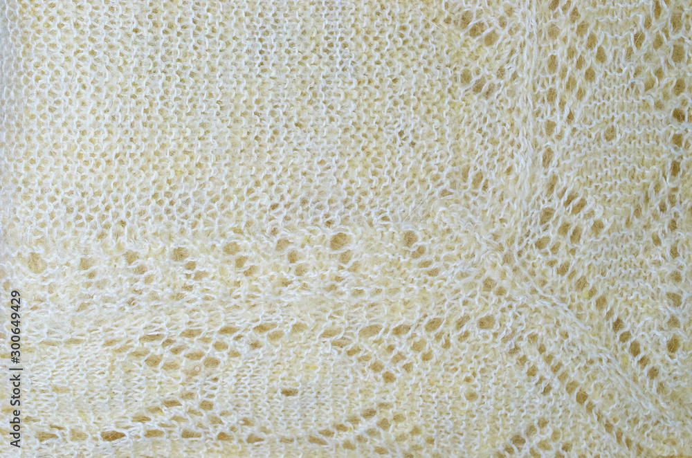 fragment of knitted warm shawl close up background fragment of knitted warm shawl close up background