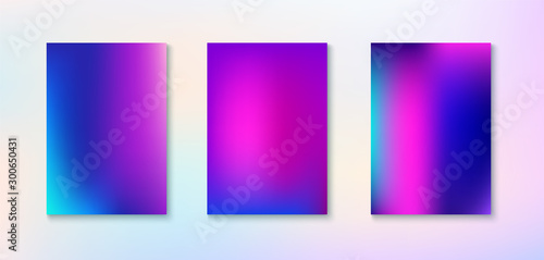 Purple, Pink, Turquoise, Blue Gradient Shiny Vector Background. 