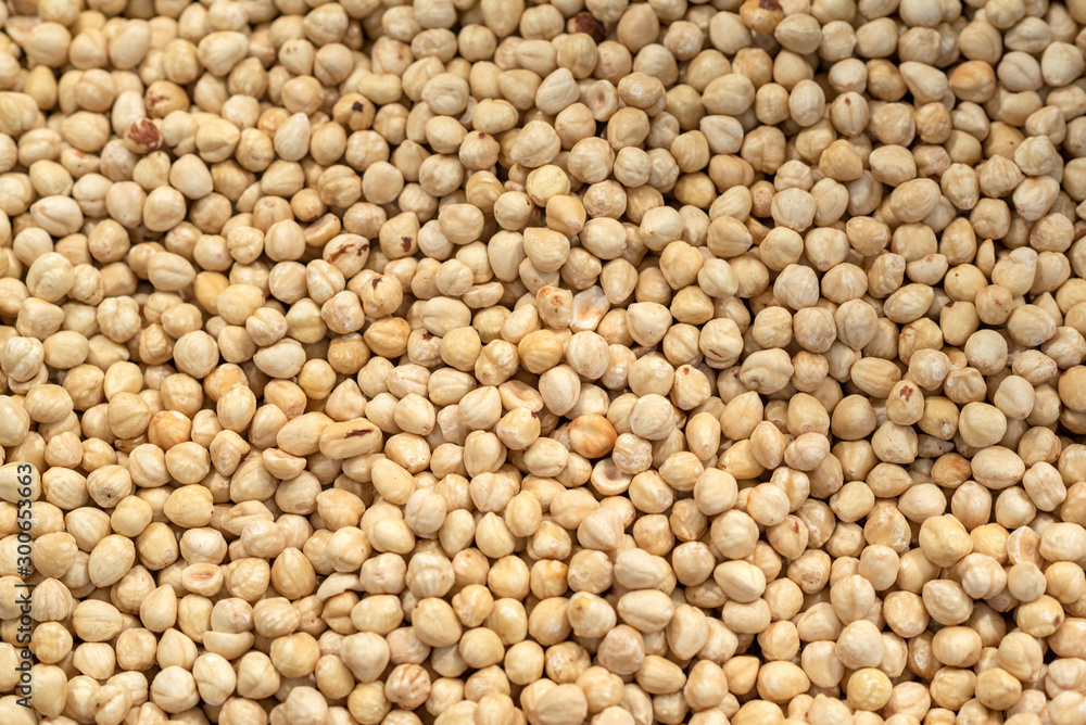 Roasted hazelnut background, organic foods in market. Roasted hazelnut background, organic foods in market.