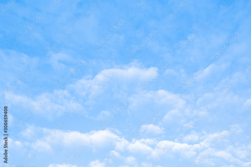 Fototapeta premium Blue sky background with cloud