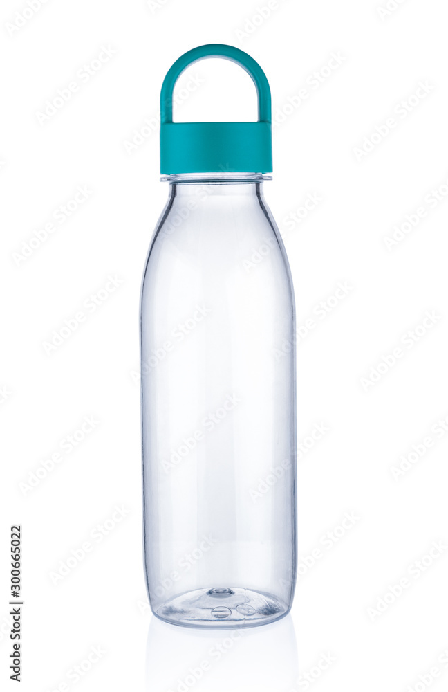 Empty plastic bottle isolated on white background Empty plastic bottle isolated on white background