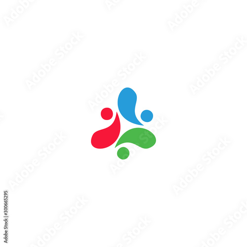 group logo vector image inspiration