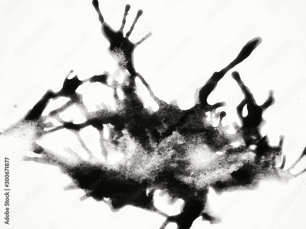 Obraz premium splash isolated on white background