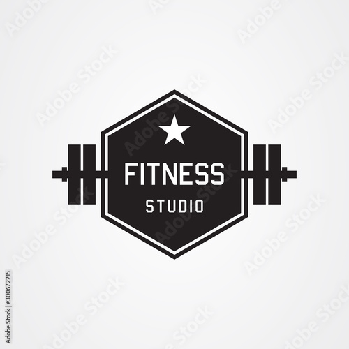 Fitness / Gym studio logo design inspiration