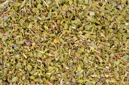 a pile of dried oregano background