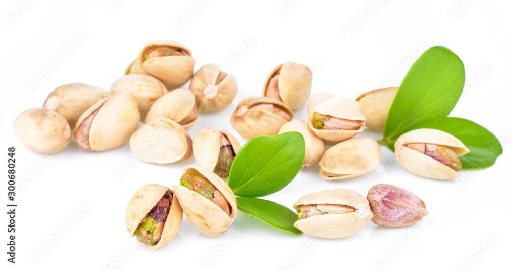 Fototapeta premium Pistachio isolated on white background.