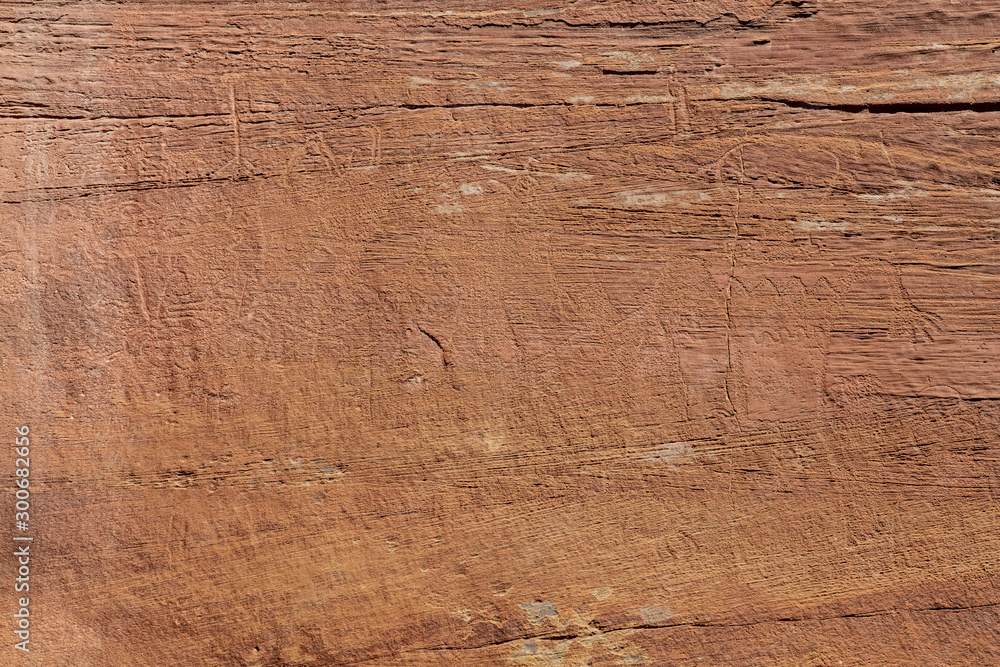 Ancient Fremont People petroglyphs make present day visitor aware of their existence oin the sandstone walls of Capitol Reef National Park, Utan Ancient Fremont People petroglyphs make present day visitor aware of their existence oin the sandstone walls of Capitol Reef National Park, Utan