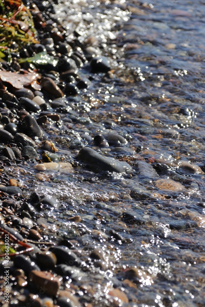 Fototapeta premium Kiesstrand